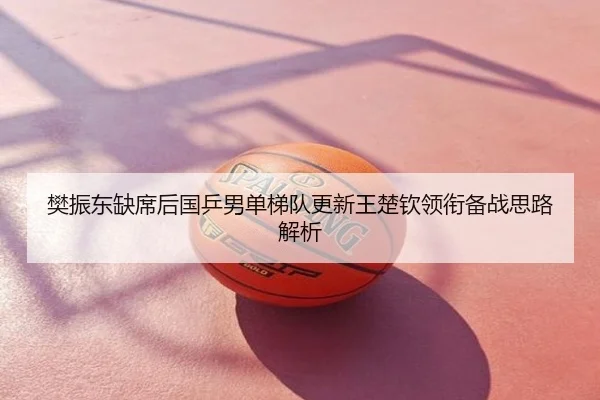 樊振东缺席后国乒男单梯队更新王楚钦领衔备战思路解析