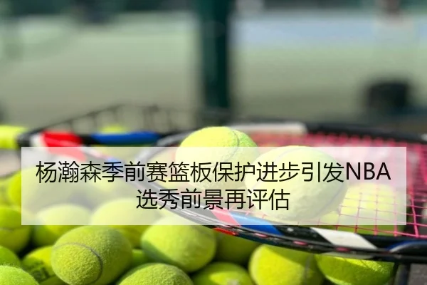 杨瀚森季前赛篮板保护进步引发NBA选秀前景再评估